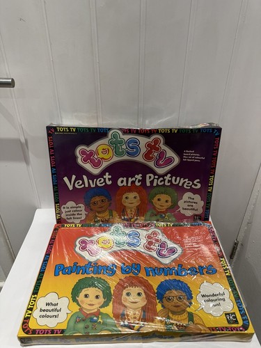 Vintage 1990s tots painting - vintage,