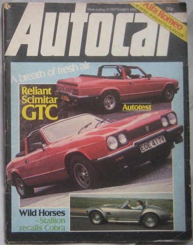 Autocar magazine september - autocar,