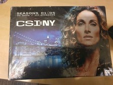 RARE Version New Sealed CSI New York Season's 1 2 3 4 5 DVD Boxset NY 117 Episod