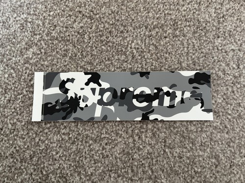 Supreme fw20 snow camo box - snow,