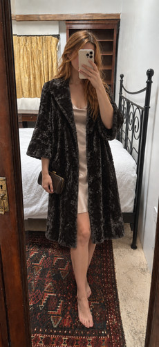 Fur coat vintage - coat,