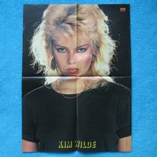 KIM WILDE POSTER POP ROCKY 4