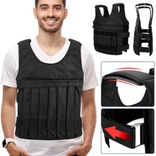 Weighted Vest 20KG Strength Training Running Weight Loss Gym Workout Vest Jacket