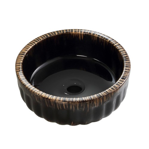 15x15 vessel vanity sink - vessel, white