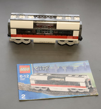 LEGO City Train 7897 Passenger Train MIddle Carriage Wagon w Instructions