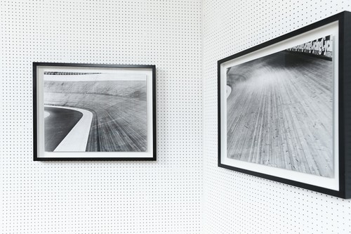 Velodrome framed photographic - framed,