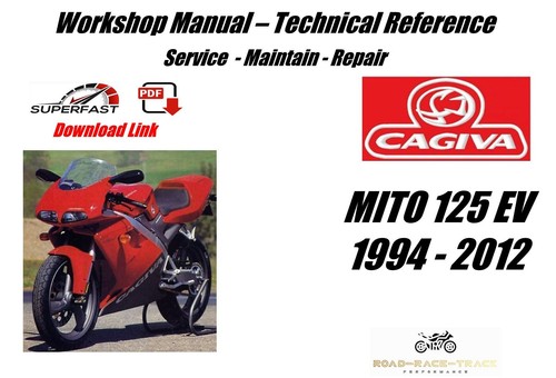 Cagiva mito 125 service - mito,