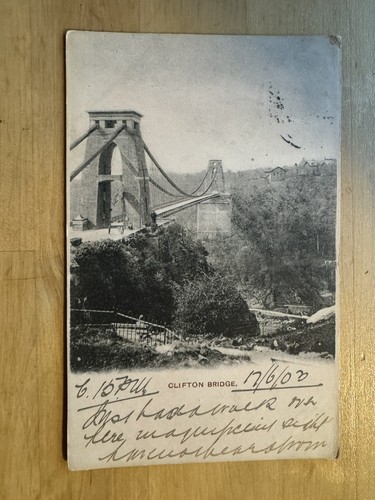 Postcard clifton suspension - -,