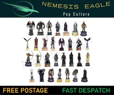 LORD OF THE RINGS CHESS FIGURINE COLLECTION EAGLEMOSS SETS 1 2 & 3 SELECT PIECE