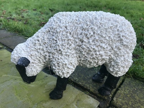 Standing sheep figure lamb - sheep,