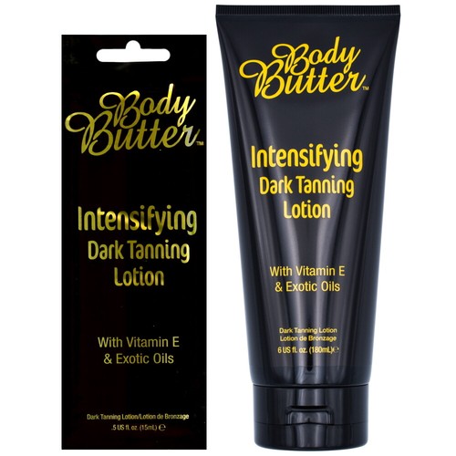 Body butter dark - butter, tanning