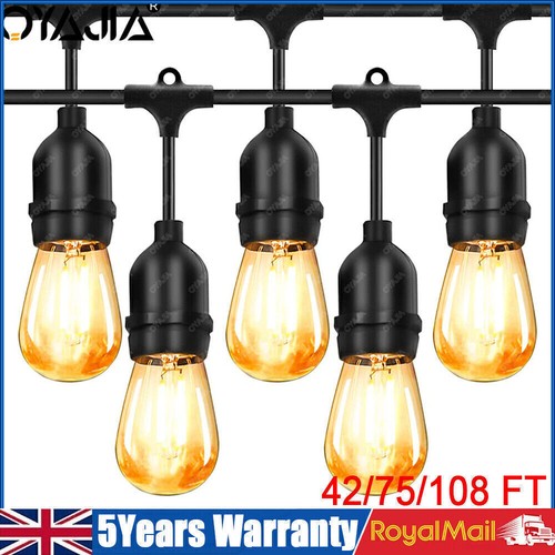 Mains s14 powered bulbs string - s14,