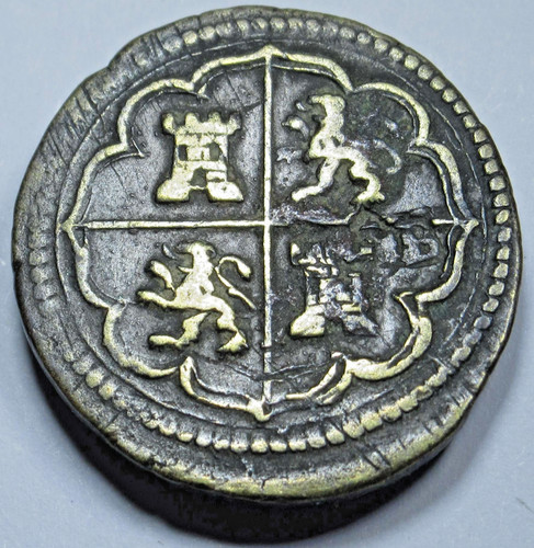 Antique 1600 reales - antique, 1600's