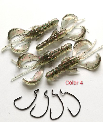 5cm crayfish insect soft - insect, 4x