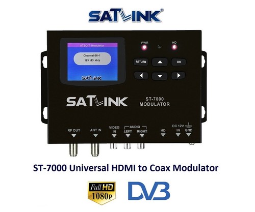 Satlink 7000 hdmi cvbs - satlink, st-7000