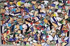 2kg Broken tiles, Mosaic tiles, Hand-painted mosaic stones, Mosaic tile, Mosaic