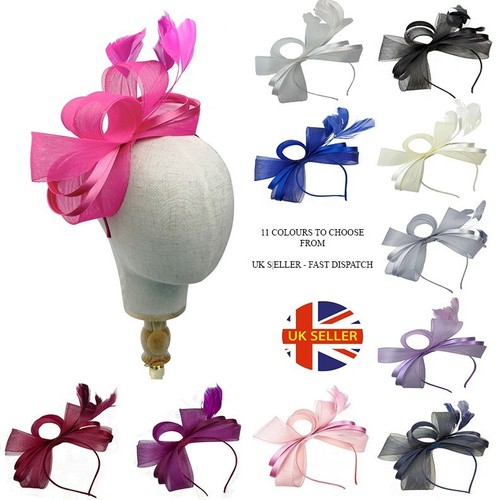Feather looped headband - feather, alice