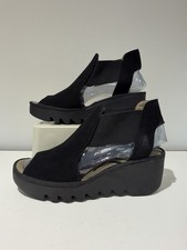 Fly London Biga Black Suede