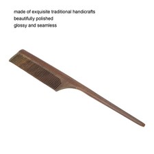 A-Wood Rat Tail ComA-Handmade