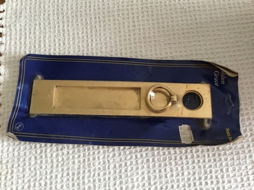 Vintage art deco - brass, letter
