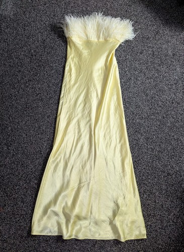 Zara maxi satin dress medium - zara,