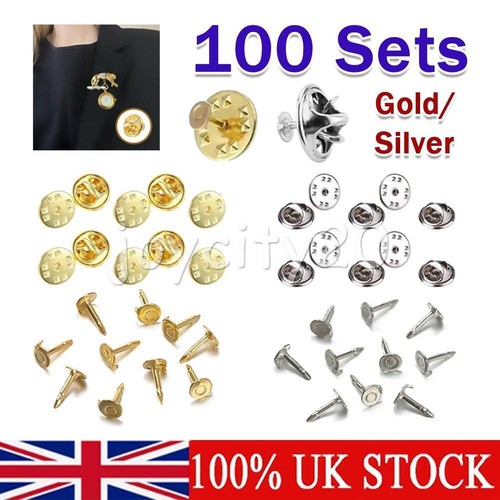 100x pin badge butterfly - 100x,