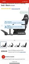 playseat challenge racing seat, Logitech pedals