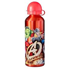 Marvel Avengers Aluminium Bottle Water Drink Children Red Hulk Thor