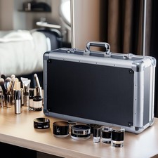 CD Storage Holds 120 CD's Carry Storage Case  Portable Aluminium Media Storage