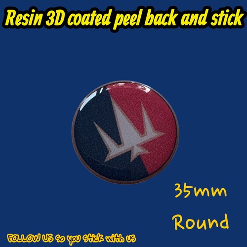 Vintage resin domed badge - vintage,