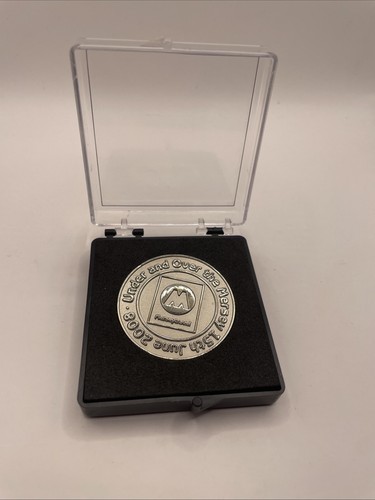Cased commemorative
