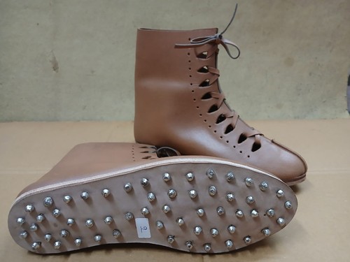 German low boot with hobnails - german,