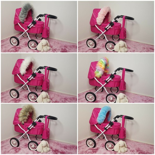 Dolls pram luxury - dolls,