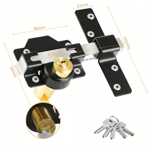 Gate lock garage garden - lock,