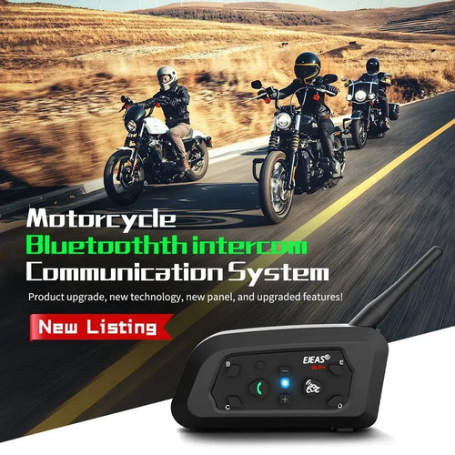 Pro motorcycle intercom - v6,