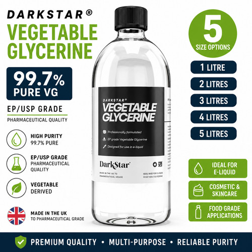 Darkstar vegetable glycerine - darkstar,