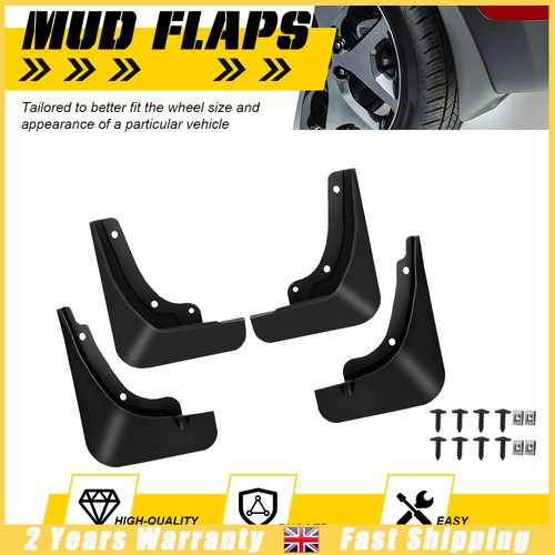 4pcs front rear mud flaps - 4pcs, &