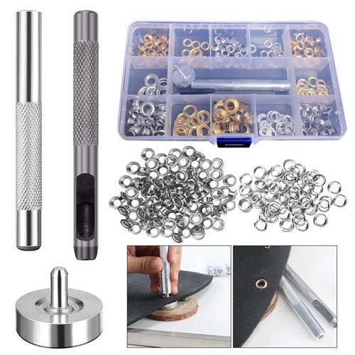 Metal eyelet kit - metal, brass