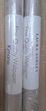 Laura Ashley Kimono Mauve Wallpaper 2 X Rolls Sealed Packs Same Batch