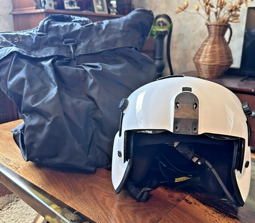 Gentex flight helmet - flight, helmet,