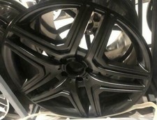20"black matt alloy wheels for mercedes ml gl gle gla glb glc + tyres