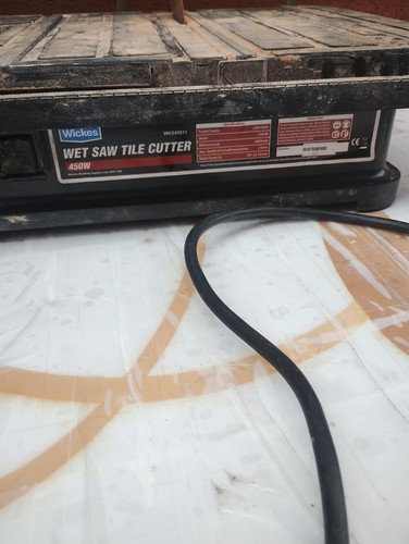 Wickes electric tile - tile, cutting