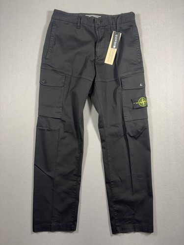 Stone island mens w30 black - mens,