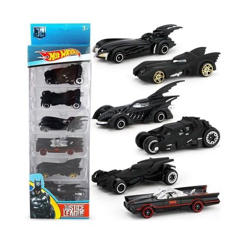 6pcs batman batmobile cars - 6pcs,