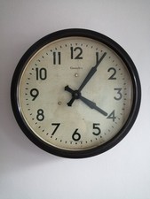 Large Genalex Wall Clock 1950s