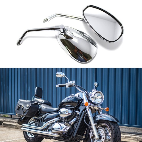 Motorcycle side mirrors chrome - mirrors,