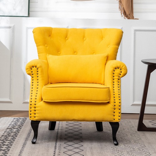 Chenille fabric wingback - fabric,