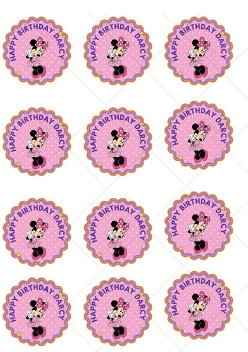 Personalised disney minnie - personalised,