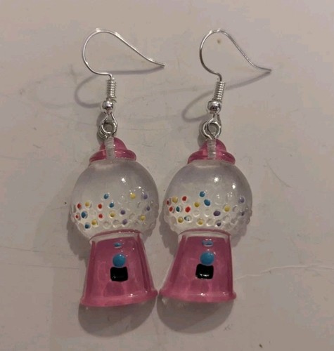 Pink gumball machine resin - gumball,