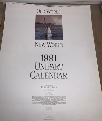Unipart 1991 large calendar - 1991,